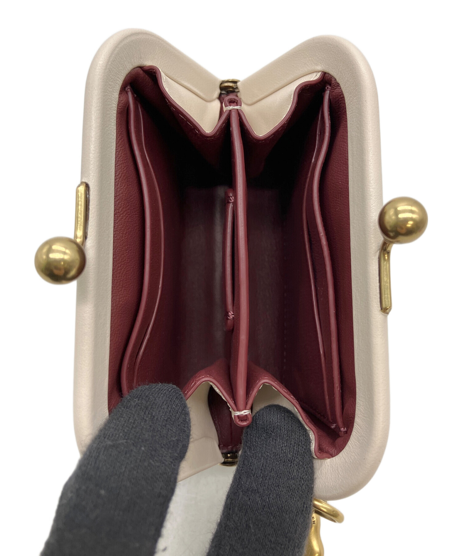 中古・古着通販】COACH (コーチ) がま口ポーチ｜ブランド・古着通販