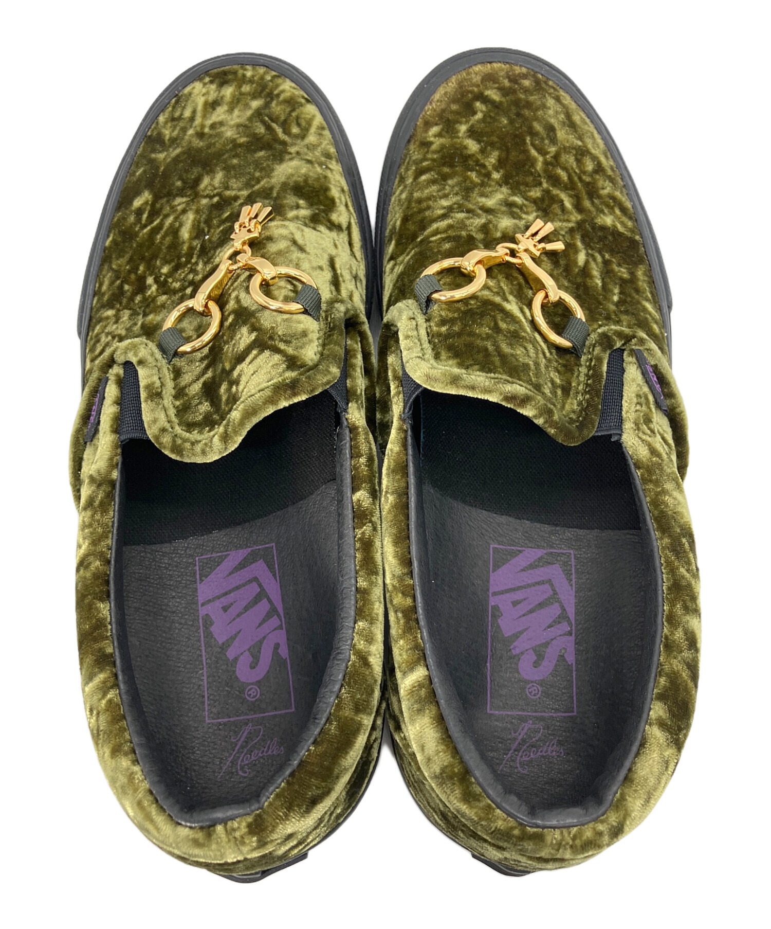中古・古着通販】VANS (ヴァンズ) Needles (ニードルズ) スリッポン 