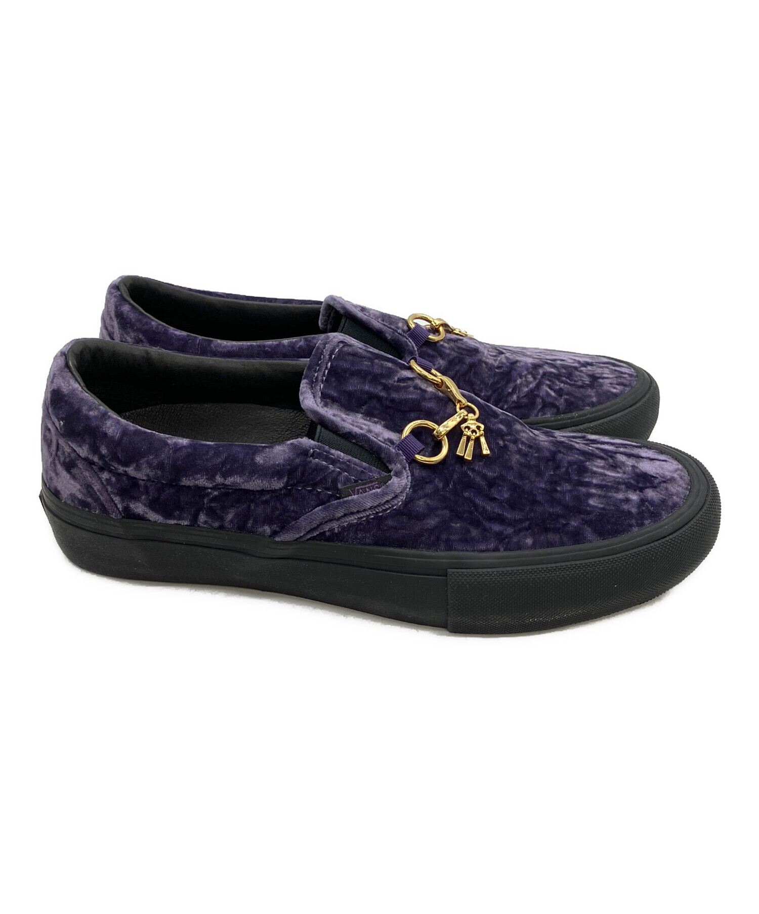 Needles UKメイド ラバーソール パープル　26.5-27cm相当 中古・古着通販】VANS (ヴァンズ) Needles (ニードルズ) スリッポン