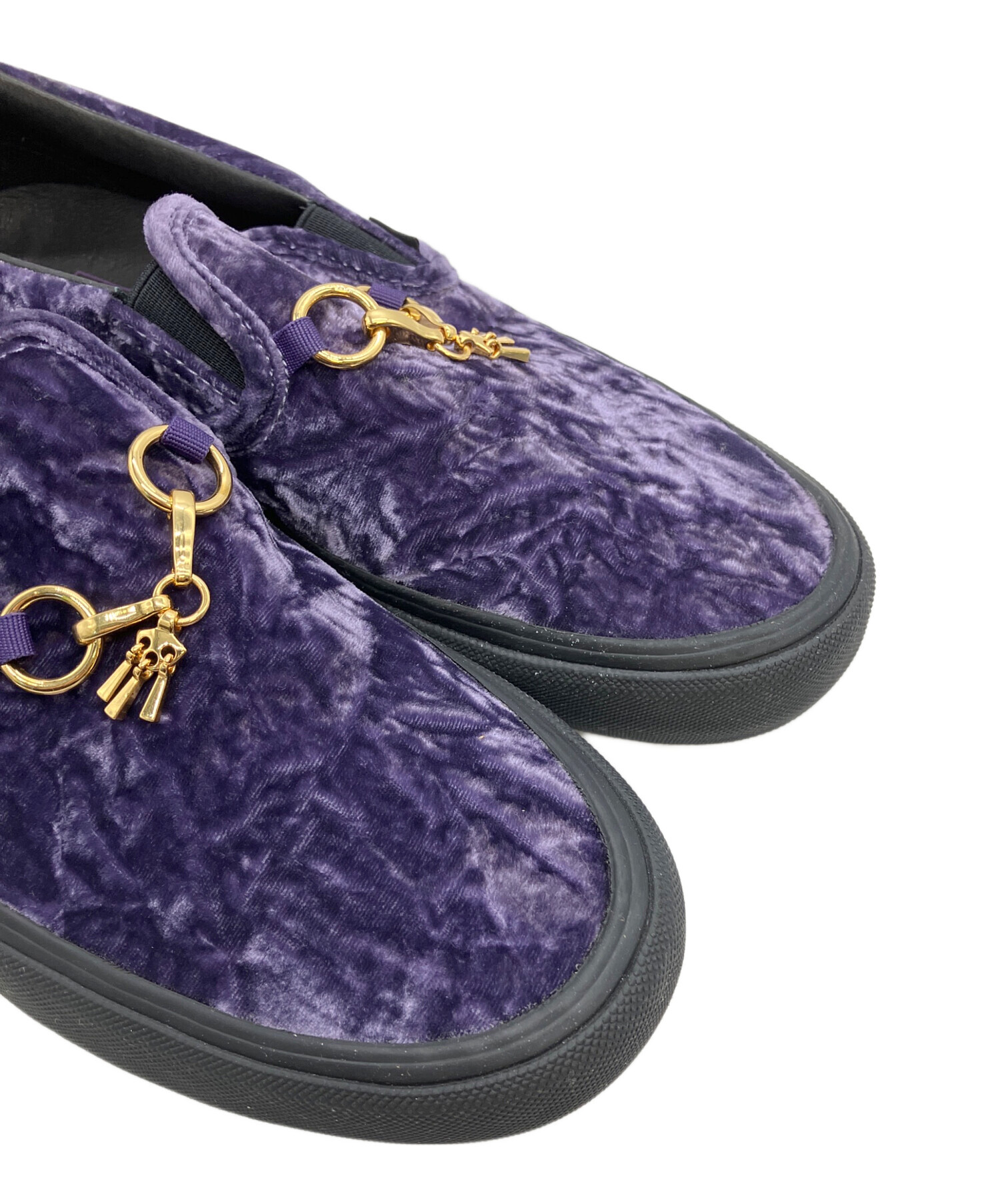 Needles UKメイド ラバーソール パープル　26.5-27cm相当 中古・古着通販】VANS (ヴァンズ) Needles (ニードルズ) スリッポン