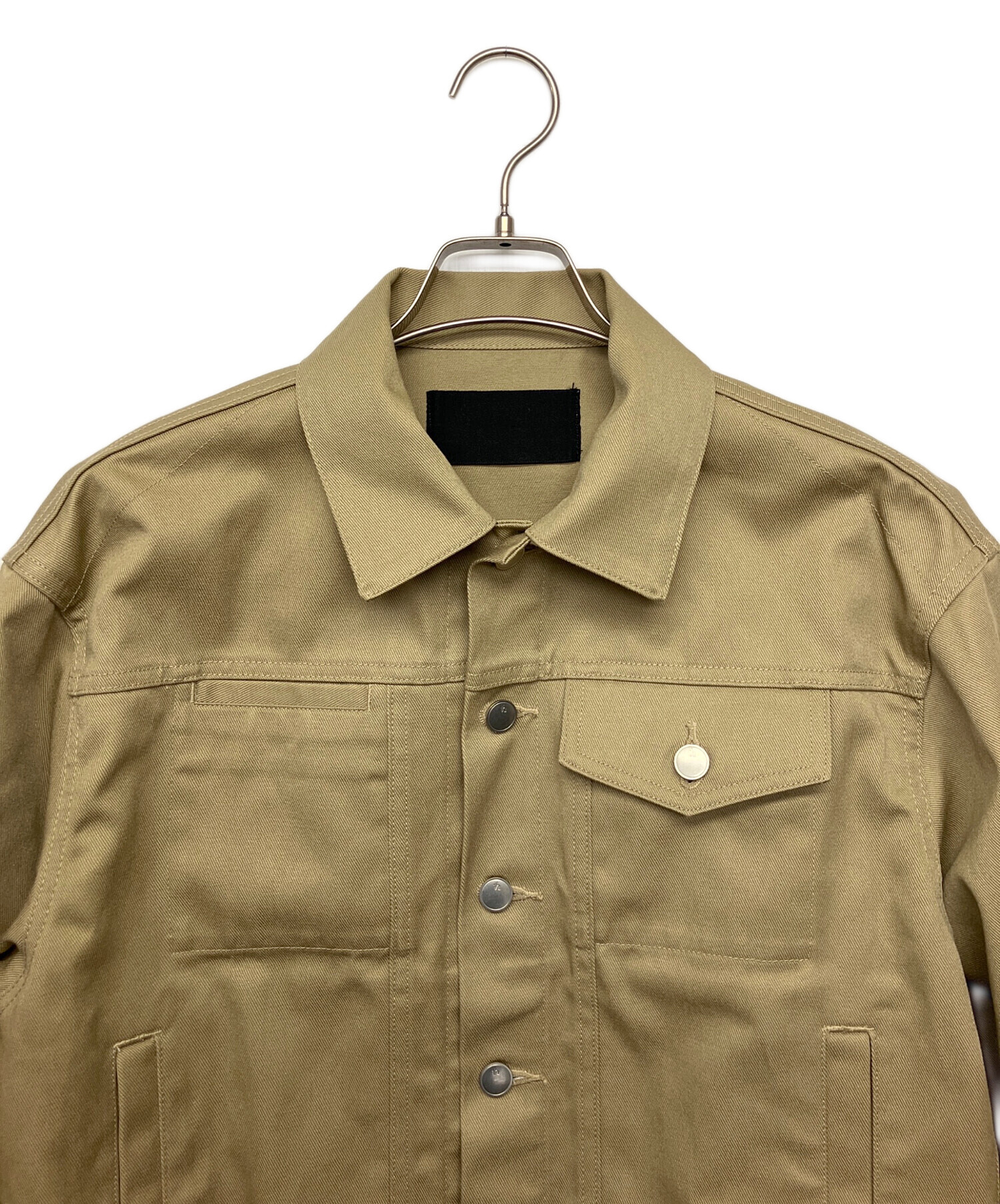 ジャケット・アウター Taro Aero 557XX Type 3 Jean Jacket, size 40, Chestnut Badalassi Cowhide