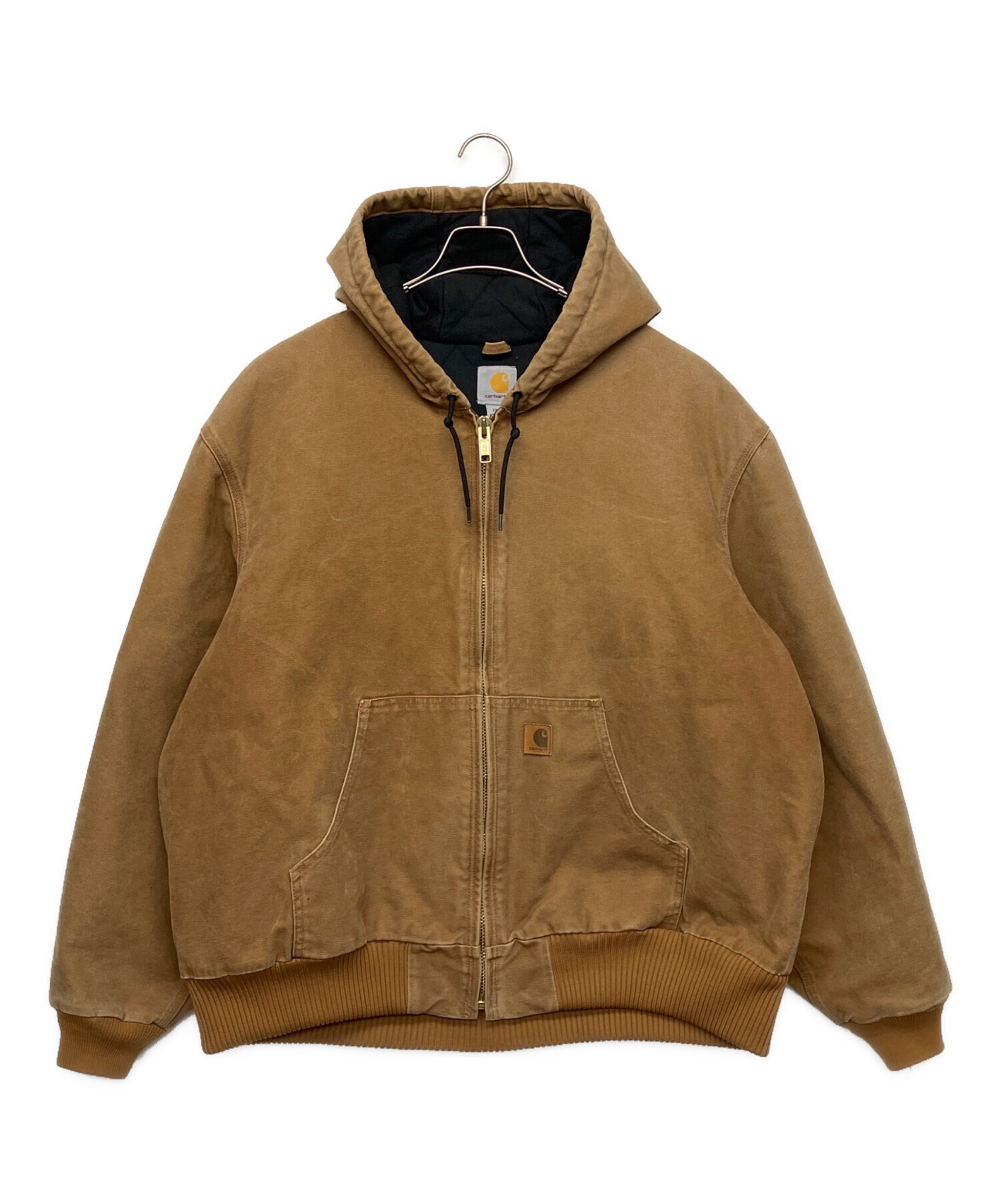 Carhartt ベージュ ジャケット 中古・古着通販】CarHartt (カーハート) アクティブパーカジャケット