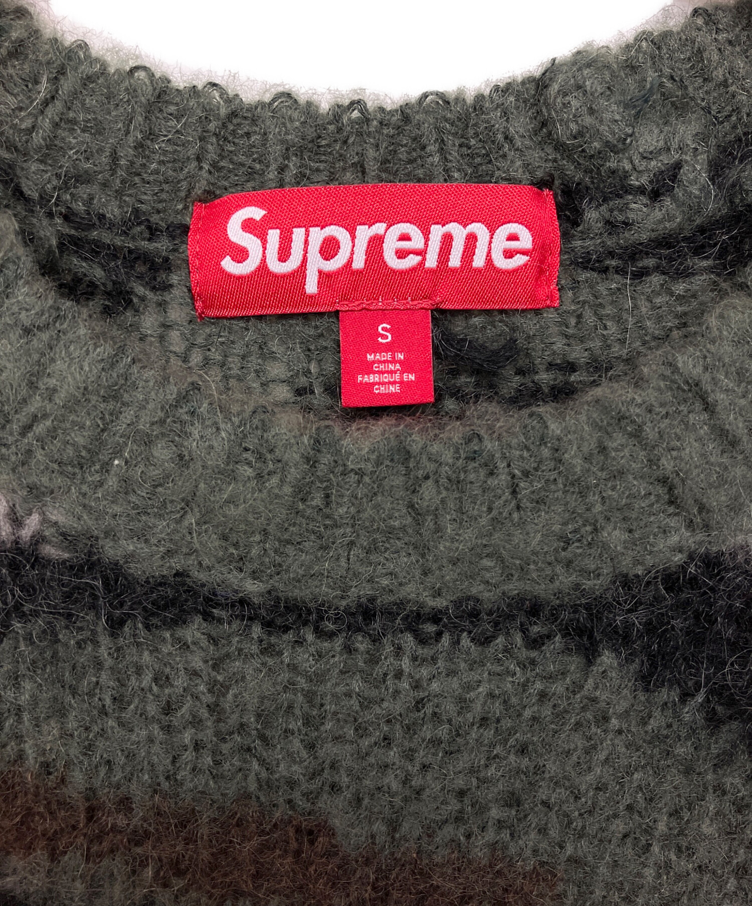 中古・古着通販】SUPREME (シュプリーム) FW25 Brushed Mohair Sweater