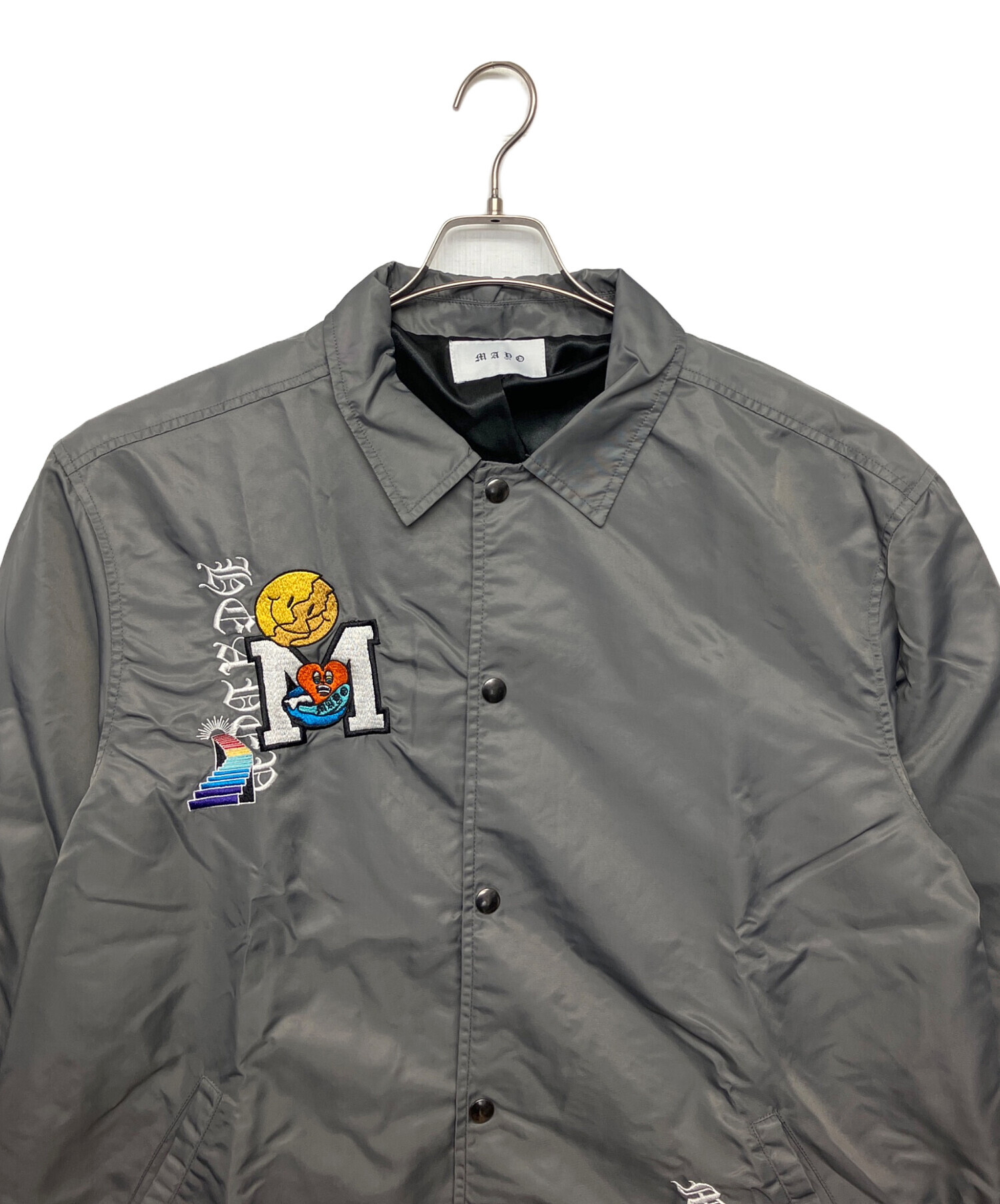 中古・古着通販】MAYO (メイヨー) コーチジャケット グレー サイズ:XL