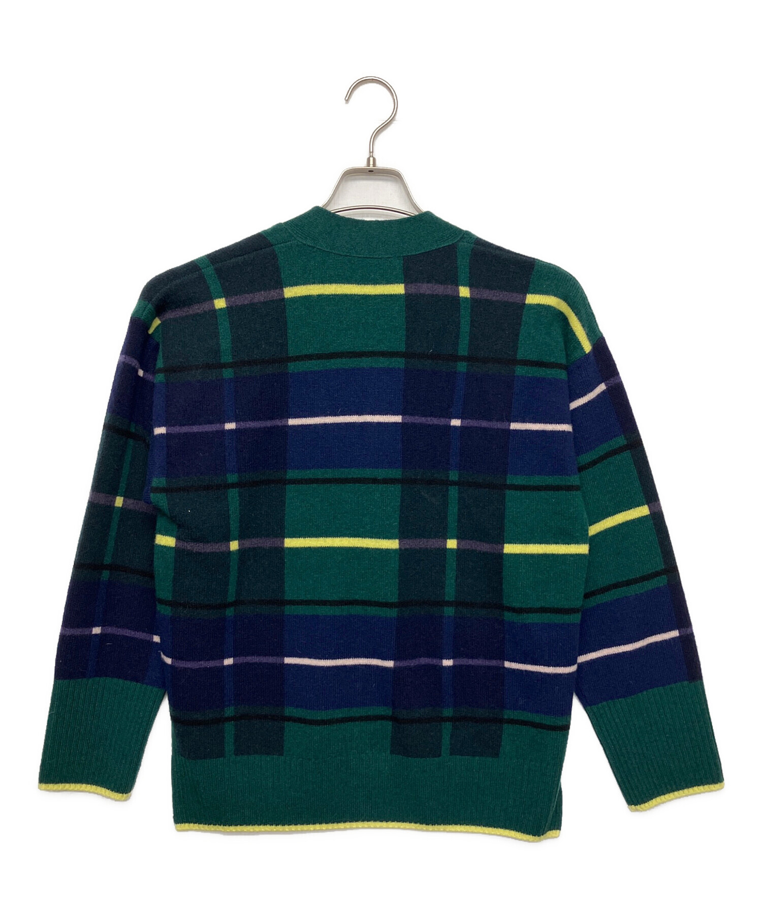 中古・古着通販】MACPHEE (マカフィー) NZ LAMBS プリント Vネック