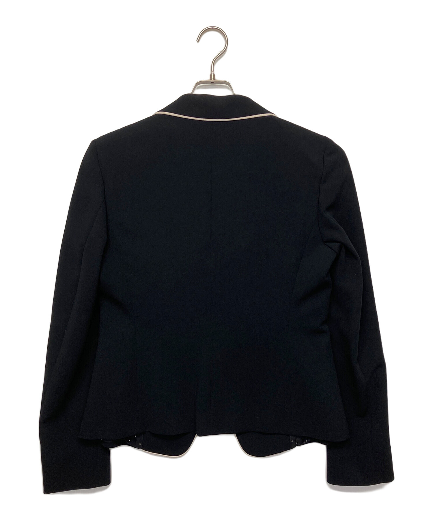 中古・古着通販】MaxMara (マックスマーラ) パイピングジャケット