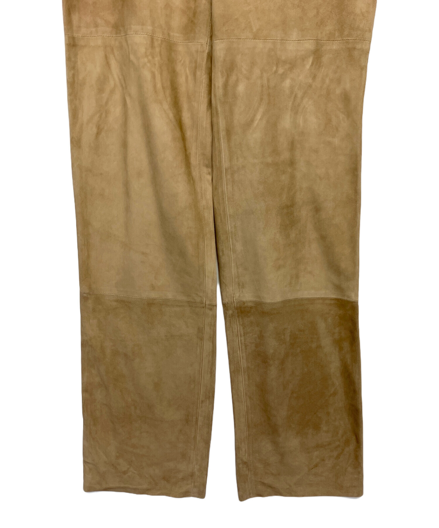 中古・古着通販】'S Max Mara (エスマックスマーラ) スウェード パンツ