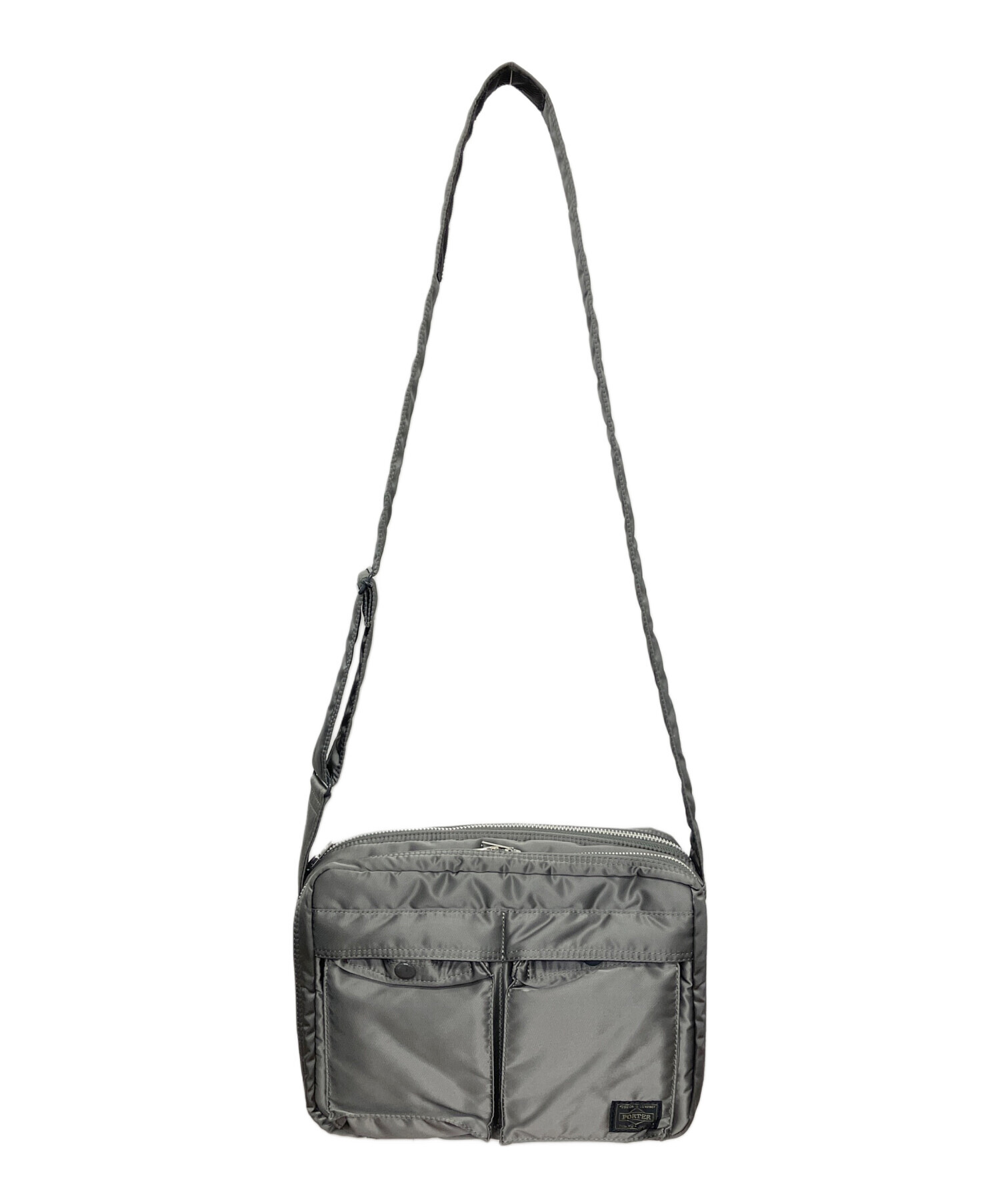 中古・古着通販】PORTER (ポーター) タンカー ショルダーバッグ グレー 