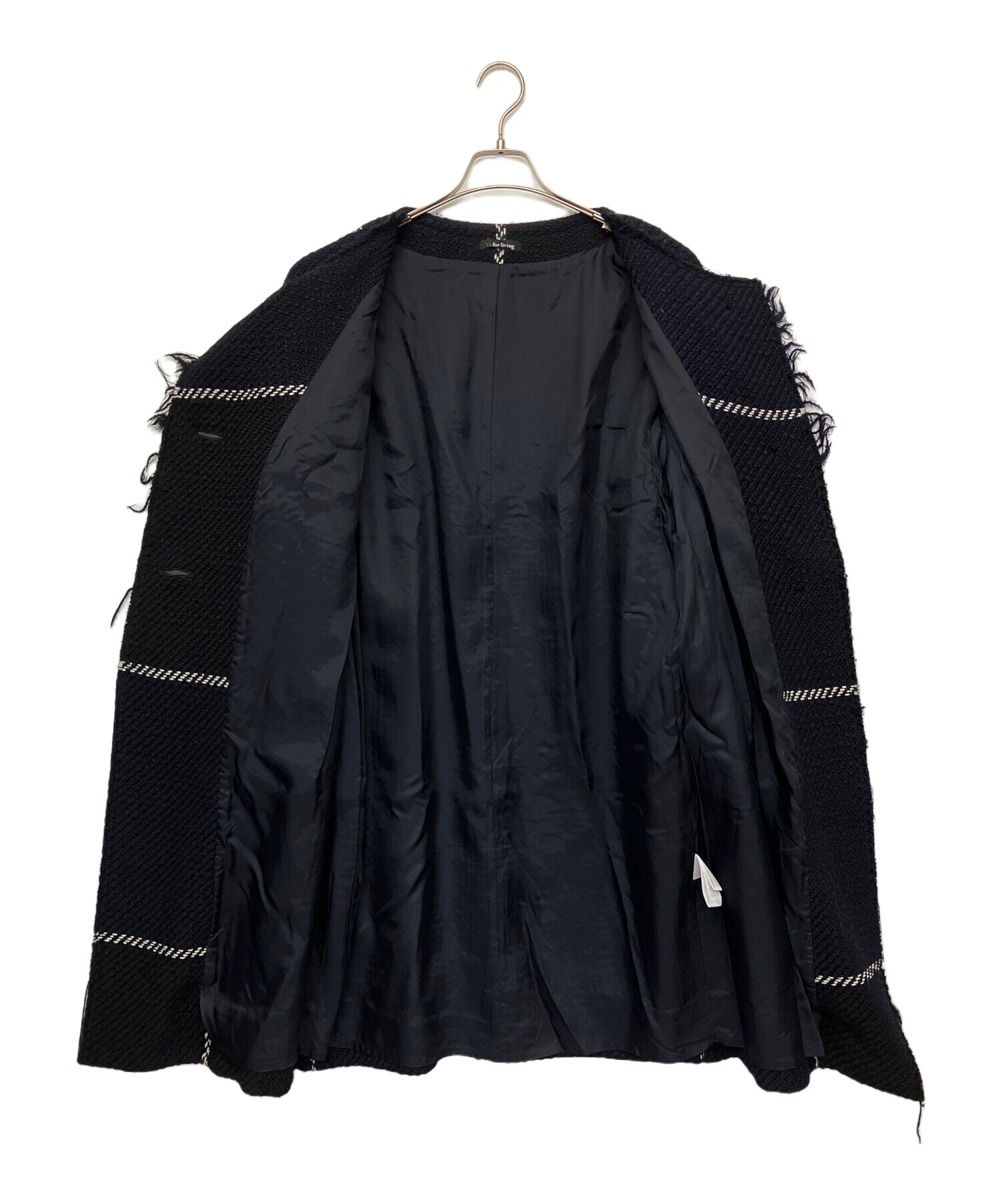 中古・古着通販】Y's for living (ワイズフォーリビング) ノーカラー