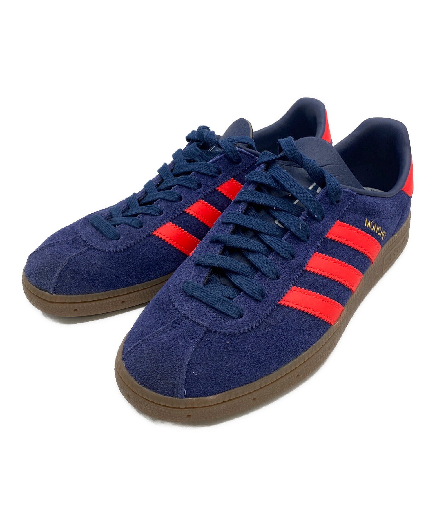 中古・古着通販】adidas (アディダス) MUNCHEN スニーカー ネイビー 