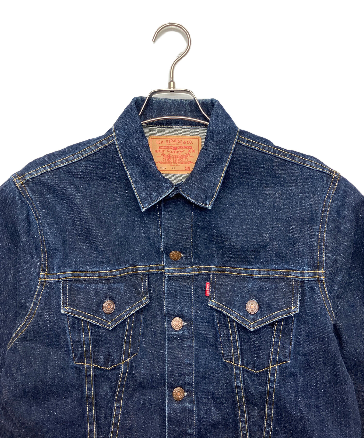 中古・古着通販】LEVI'S (リーバイス) 557 XX 3rdデニムジャケット 98