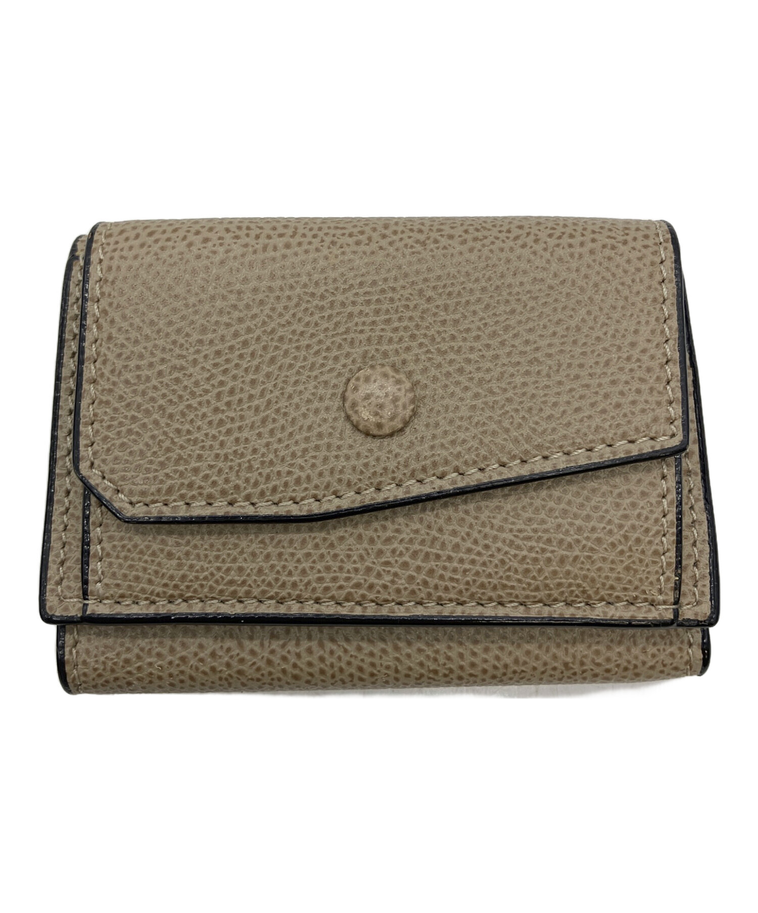 中古・古着通販】Valextra (ヴァレクストラ) 3つ折り財布 グレー