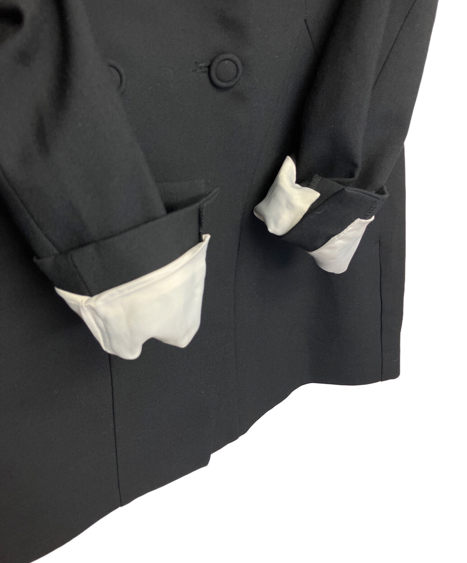 中古・古着通販】Ameri (アメリ) WAVE SWITCHING CONSTRUCTIVE JACKET