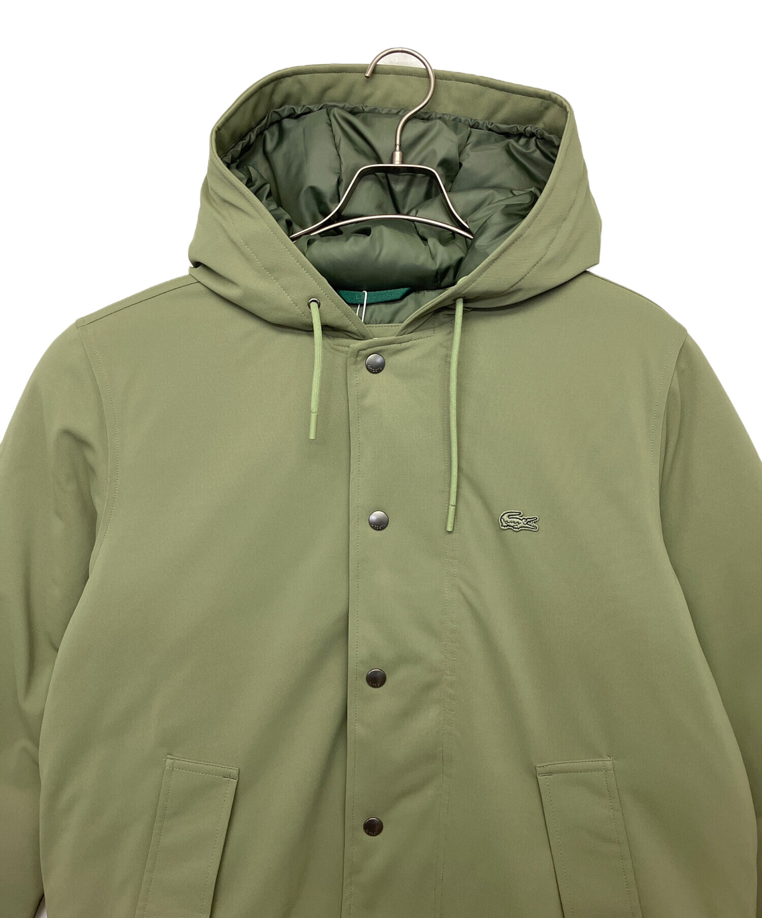 中古・古着通販】LACOSTE (ラコステ) ダウンジャケット グリーン