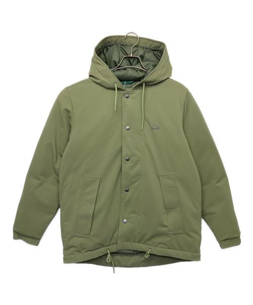 LACOSTE グリーンダウンジャケット 40 中古・古着通販】LACOSTE (ラコステ) ダウンジャケット グリーン