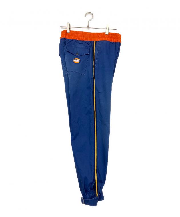 中古・古着通販】GUCCI (グッチ) サイドラインパンツ ブルー×オレンジ