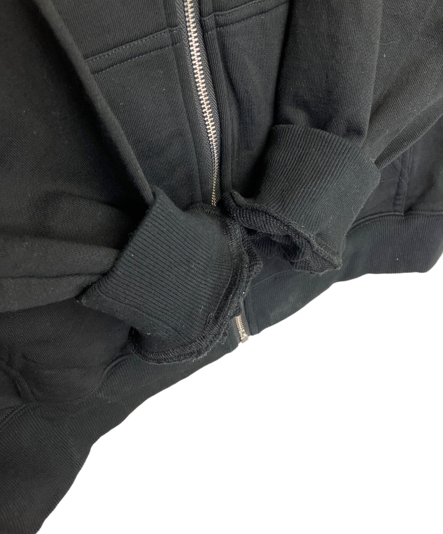 中古・古着通販】SUPPLIER (サプライヤー) ジップパーカー ブラック