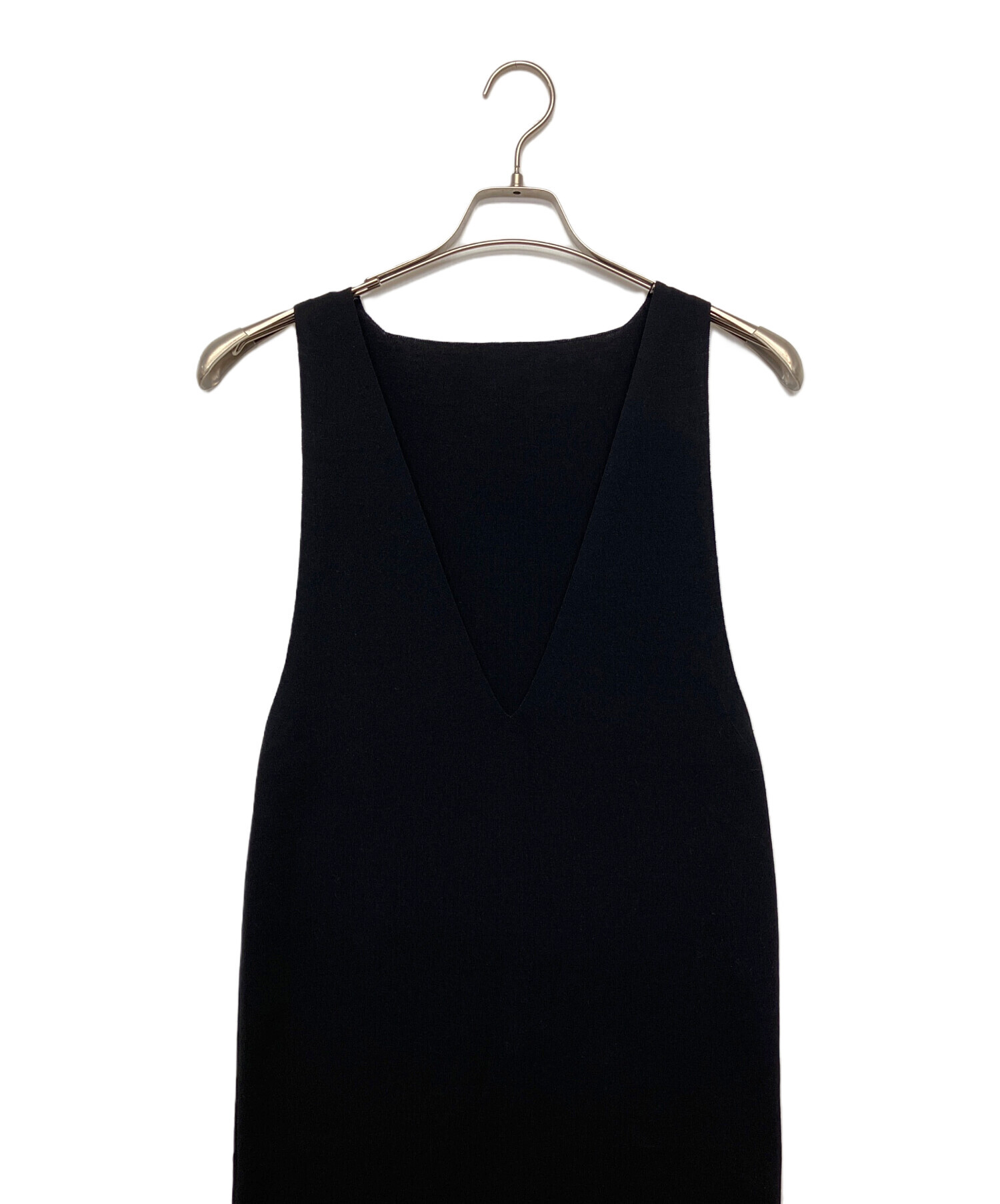 中古・古着通販】AURALEE (オーラリー) ニットドレス ブラック サイズ