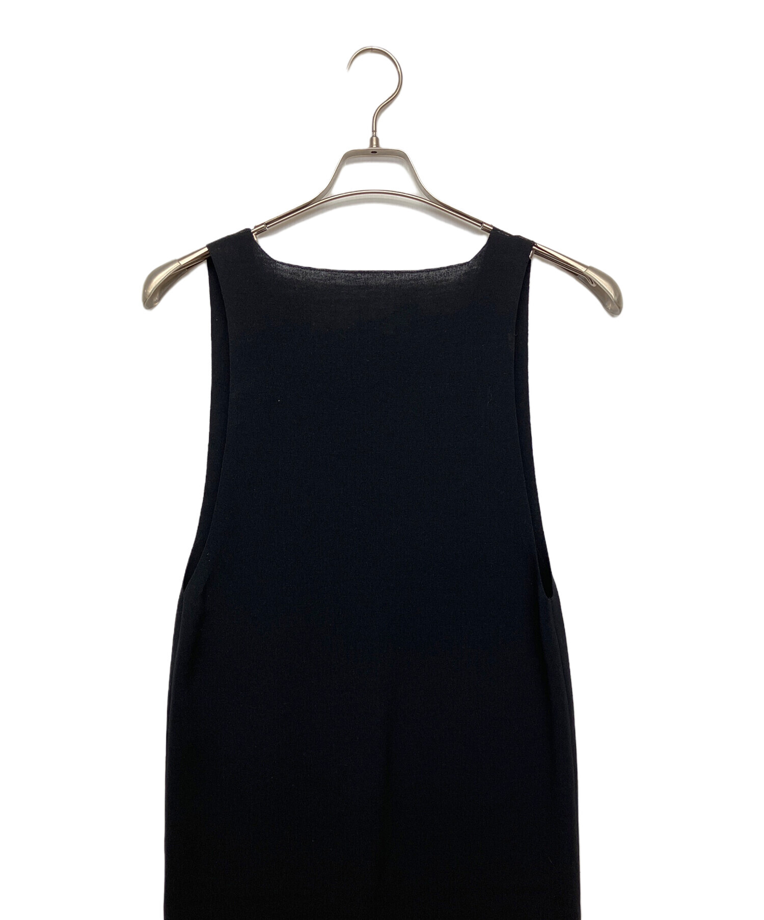 中古・古着通販】AURALEE (オーラリー) ニットドレス ブラック サイズ