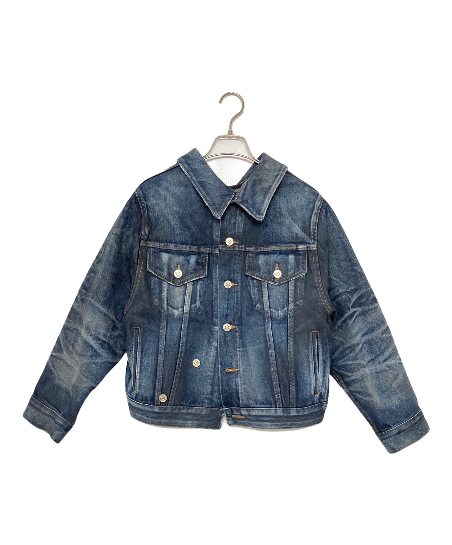 BALENCIAGA デニムジャケット サイズ36 中古・古着通販】BALENCIAGA (バレンシアガ) デニムジャケット