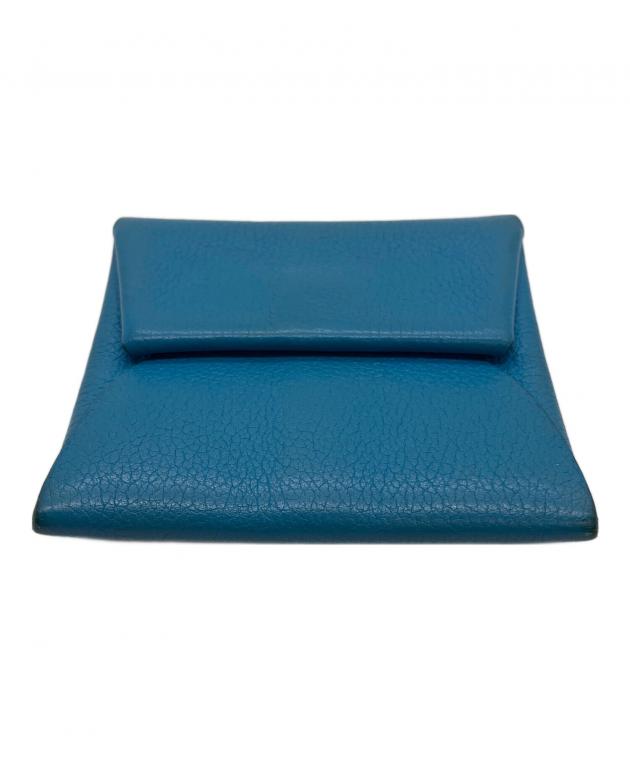 中古・古着通販】HERMES (エルメス) バスティア コインケース ブルー