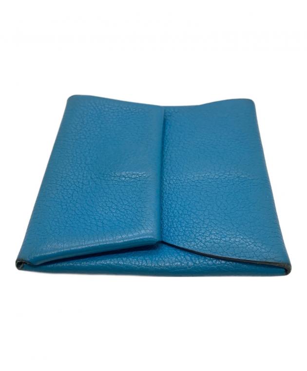 中古・古着通販】HERMES (エルメス) バスティア コインケース ブルー