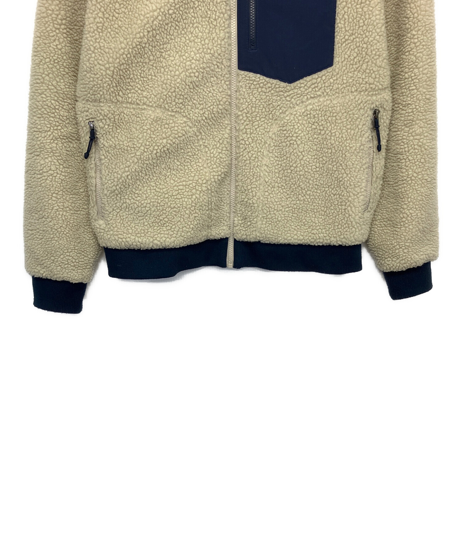 中古・古着通販】Patagonia (パタゴニア) ボアジャケット アイボリー