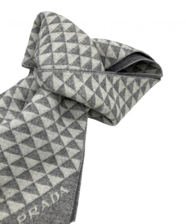 中古・古着通販】PRADA (プラダ) マフラー グレー｜ブランド・古着通販