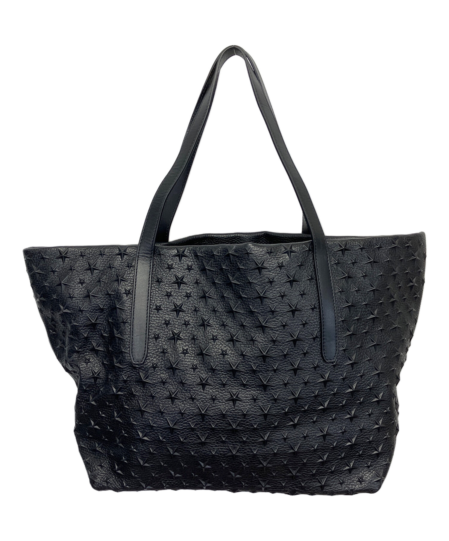 中古・古着通販】JIMMY CHOO (ジミーチュウ) トートバッグ ブラック