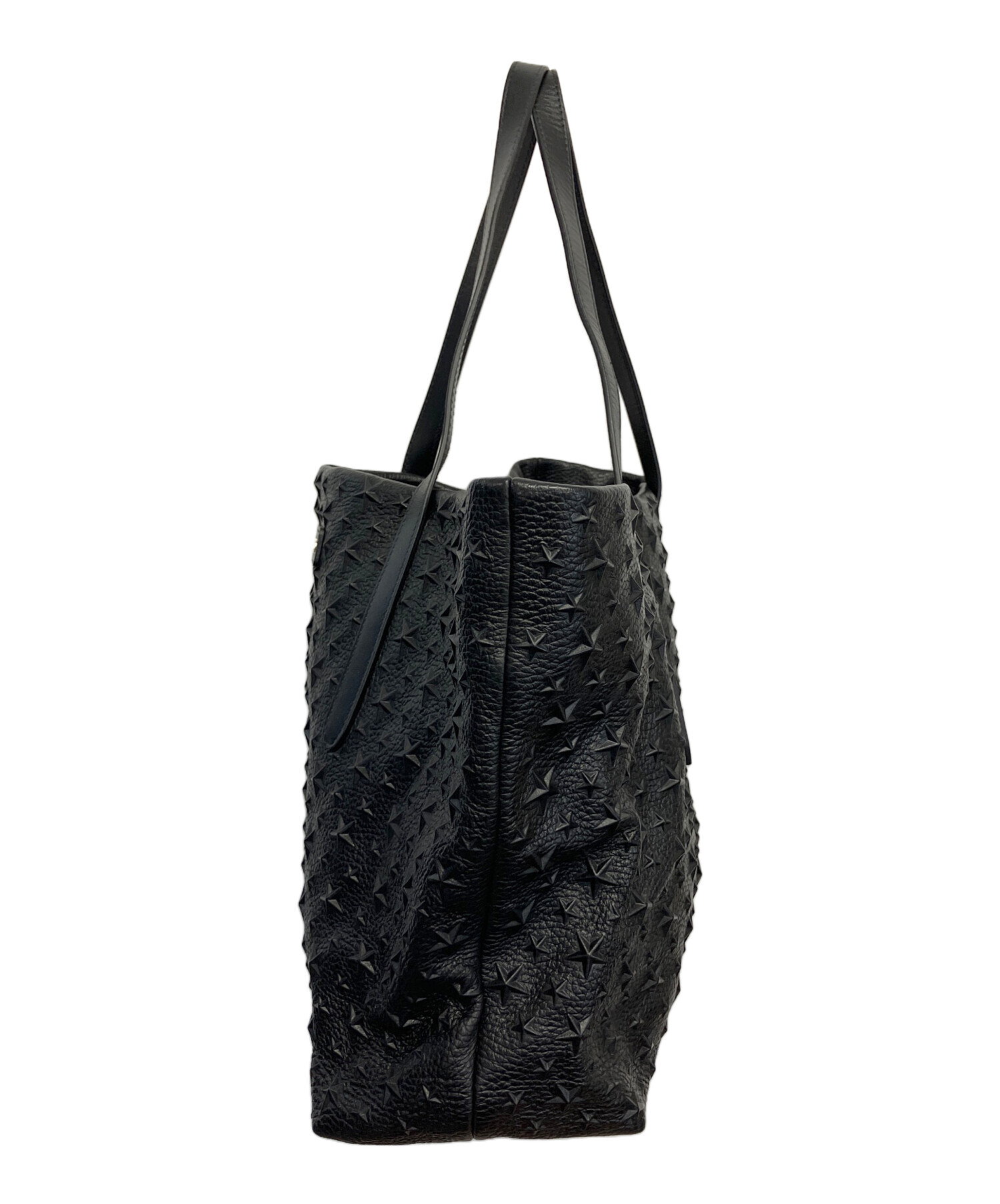 中古・古着通販】JIMMY CHOO (ジミーチュウ) トートバッグ ブラック