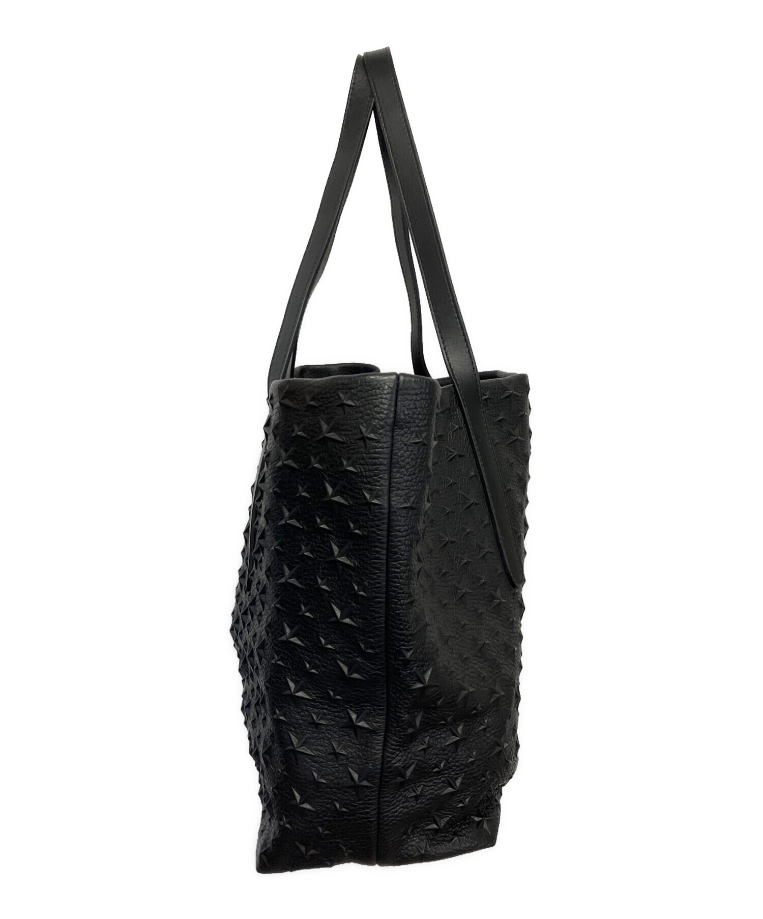 中古・古着通販】JIMMY CHOO (ジミーチュウ) トートバッグ ブラック