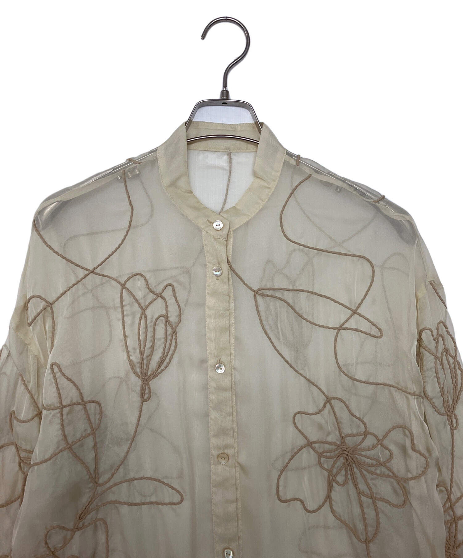 中古・古着通販】Ameri (アメリ) MEDI DAY DREAM SHEER SHIRT ブラウス