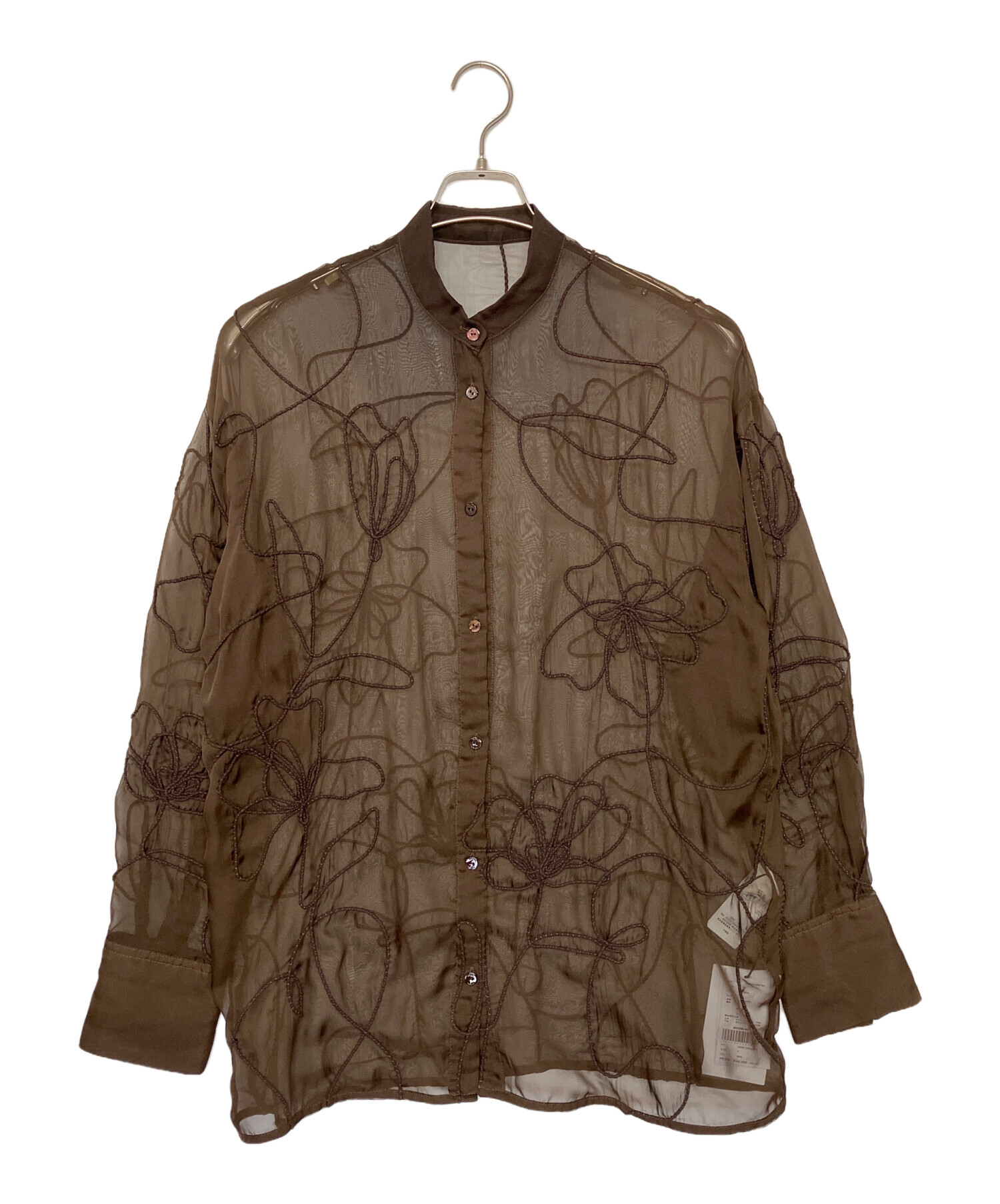 中古・古着通販】Ameri (アメリ) MEDI DAY DREAM SHEER SHIRT ブラウス