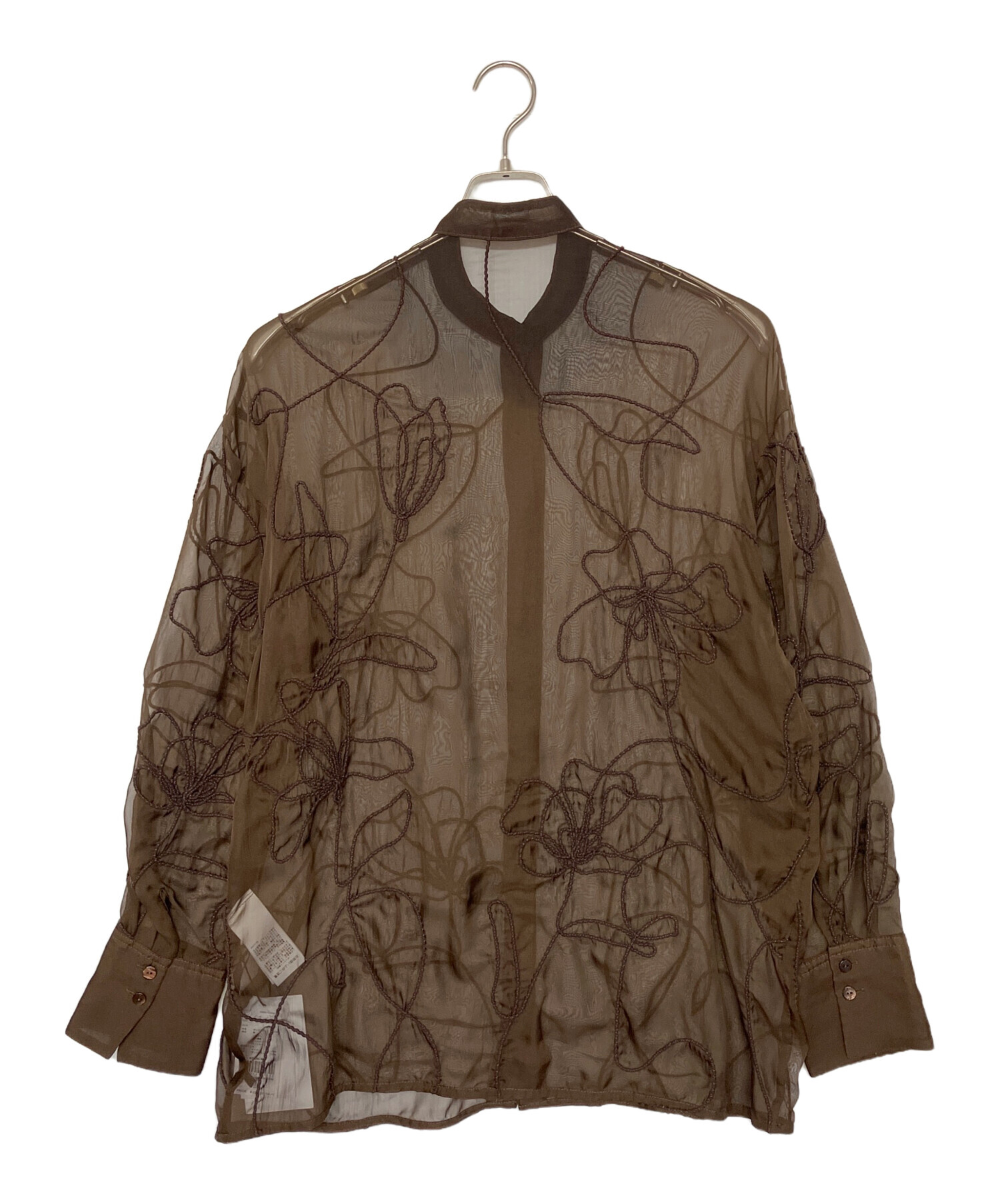 中古・古着通販】Ameri (アメリ) MEDI DAY DREAM SHEER SHIRT ブラウス