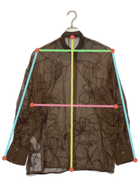中古・古着通販】Ameri (アメリ) MEDI DAY DREAM SHEER SHIRT ブラウス
