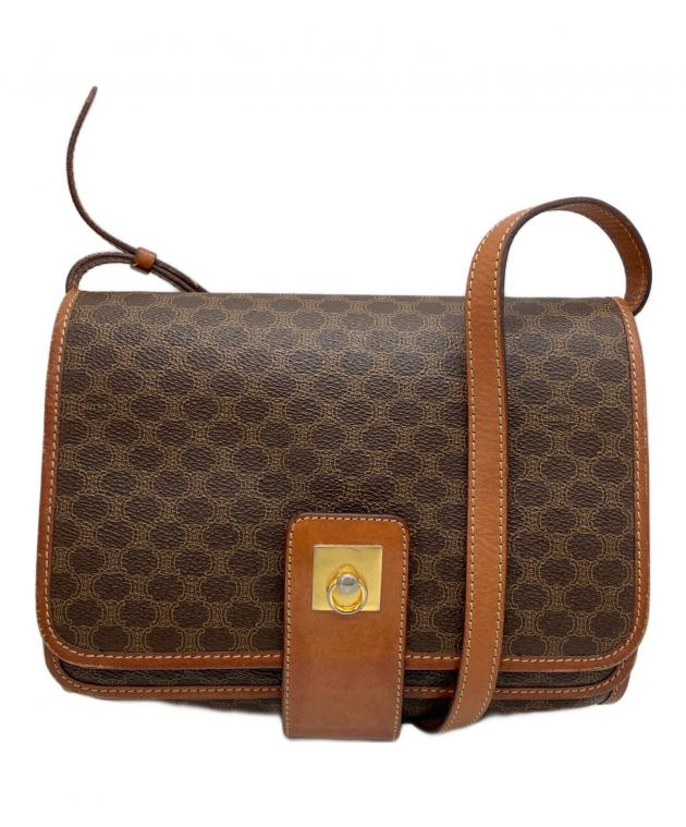 中古・古着通販】CELINE (セリーヌ) マカダム ショルダーバッグ