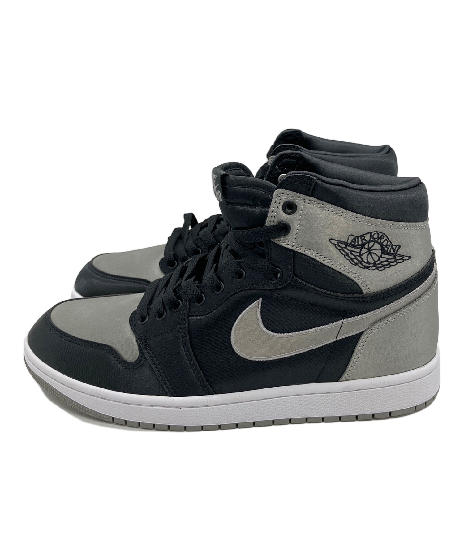 Nike ハイカット バスケットシューズ グレー/ブラック 中古・古着通販】NIKE (ナイキ) Satin Shadow ハイカットスニーカー