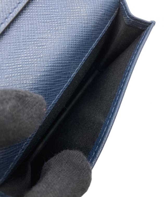 中古・古着通販】MONTBLANC (モンブラン) カードケース ネイビー