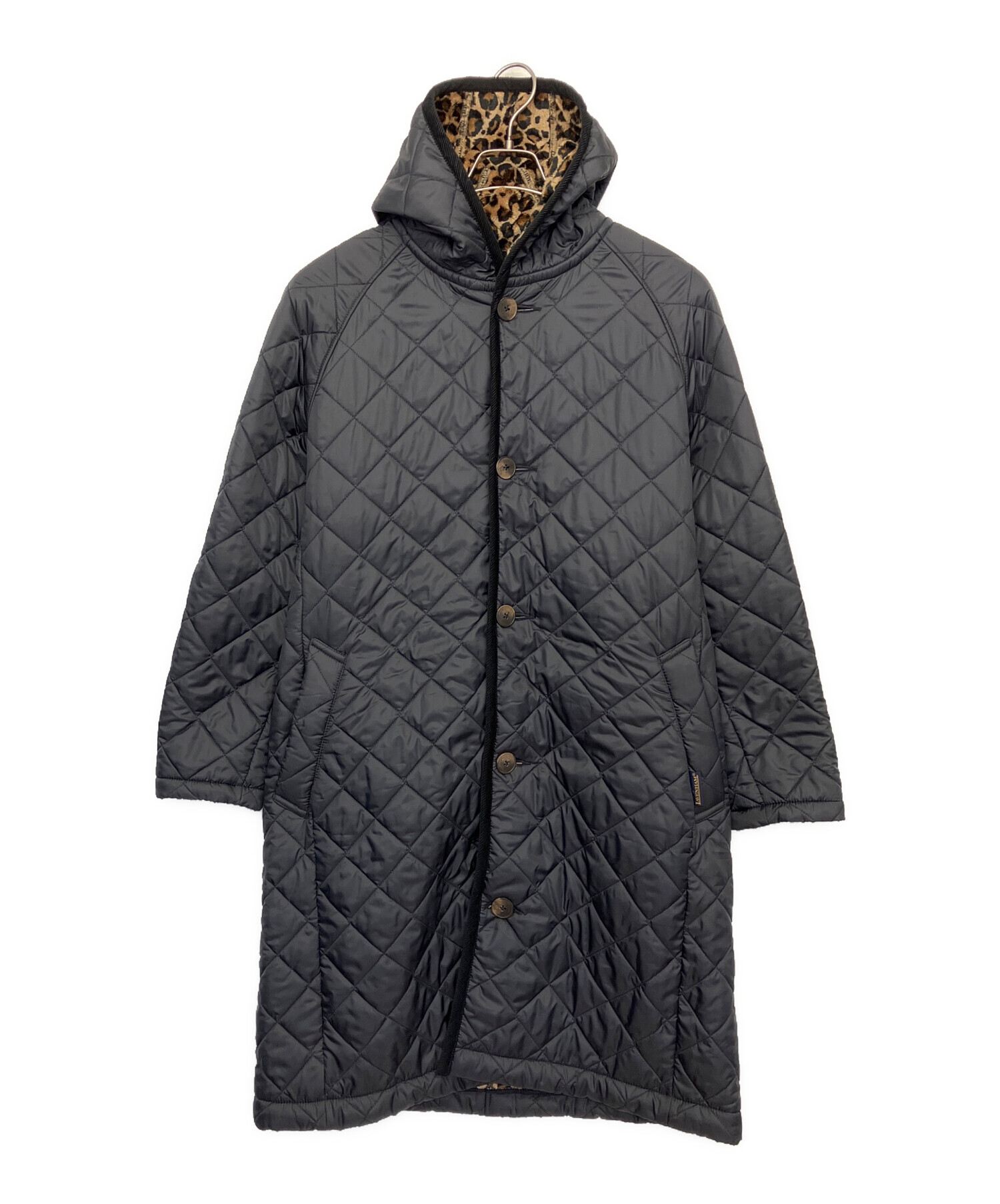 中古・古着通販】LAVENHAM (ラベンハム) キルティングコート ブラック