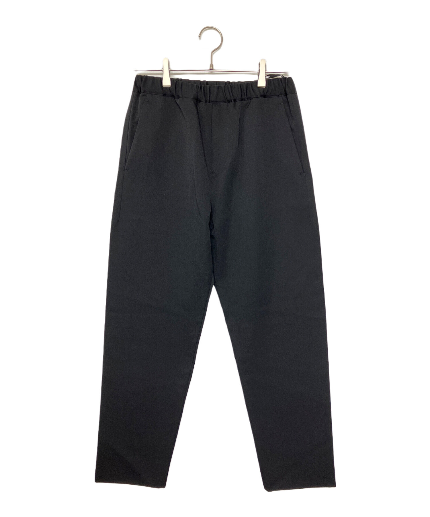 【匿名配送】ジョンスメドレー　黒　パンツ　スラックス John smedley 中古・古着通販】JOHN SMEDLEY (ジョンスメドレー) ウールフランネル