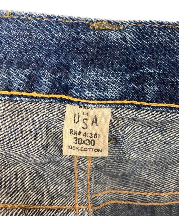 中古・古着通販】RRL (ダブルアールエル) デニムパンツ インディゴ