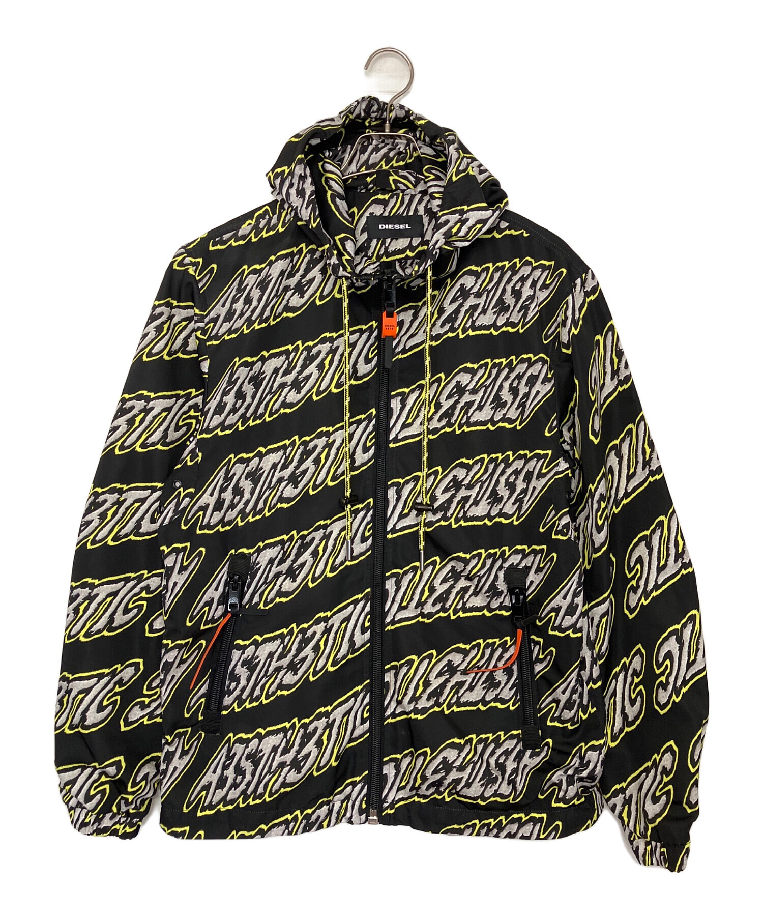 中古・古着通販】DIESEL (ディーゼル) ジップジャケット ブラック