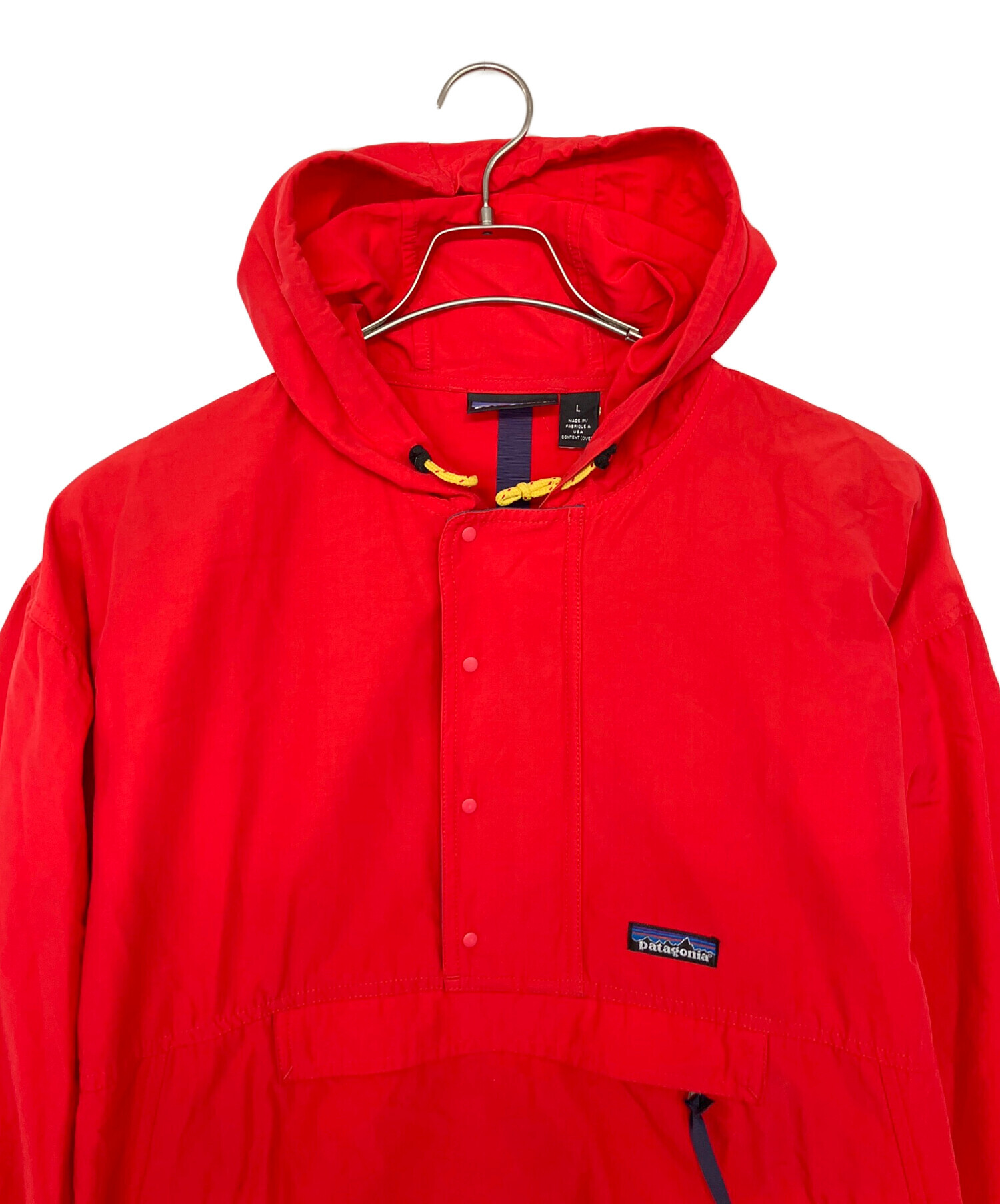中古・古着通販】Patagonia (パタゴニア) アノラックパーカー レッド  