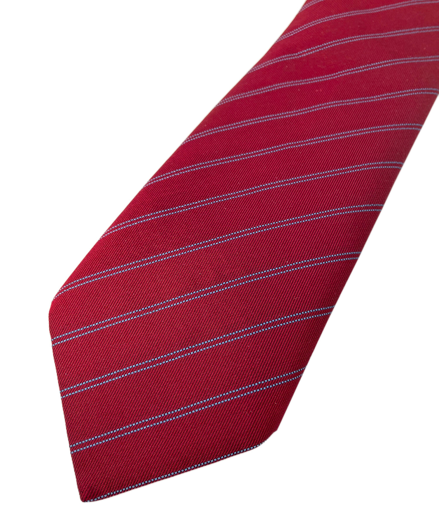 中古・古着通販】HERMES (エルメス) ネクタイ レッド サイズ:FREE 未