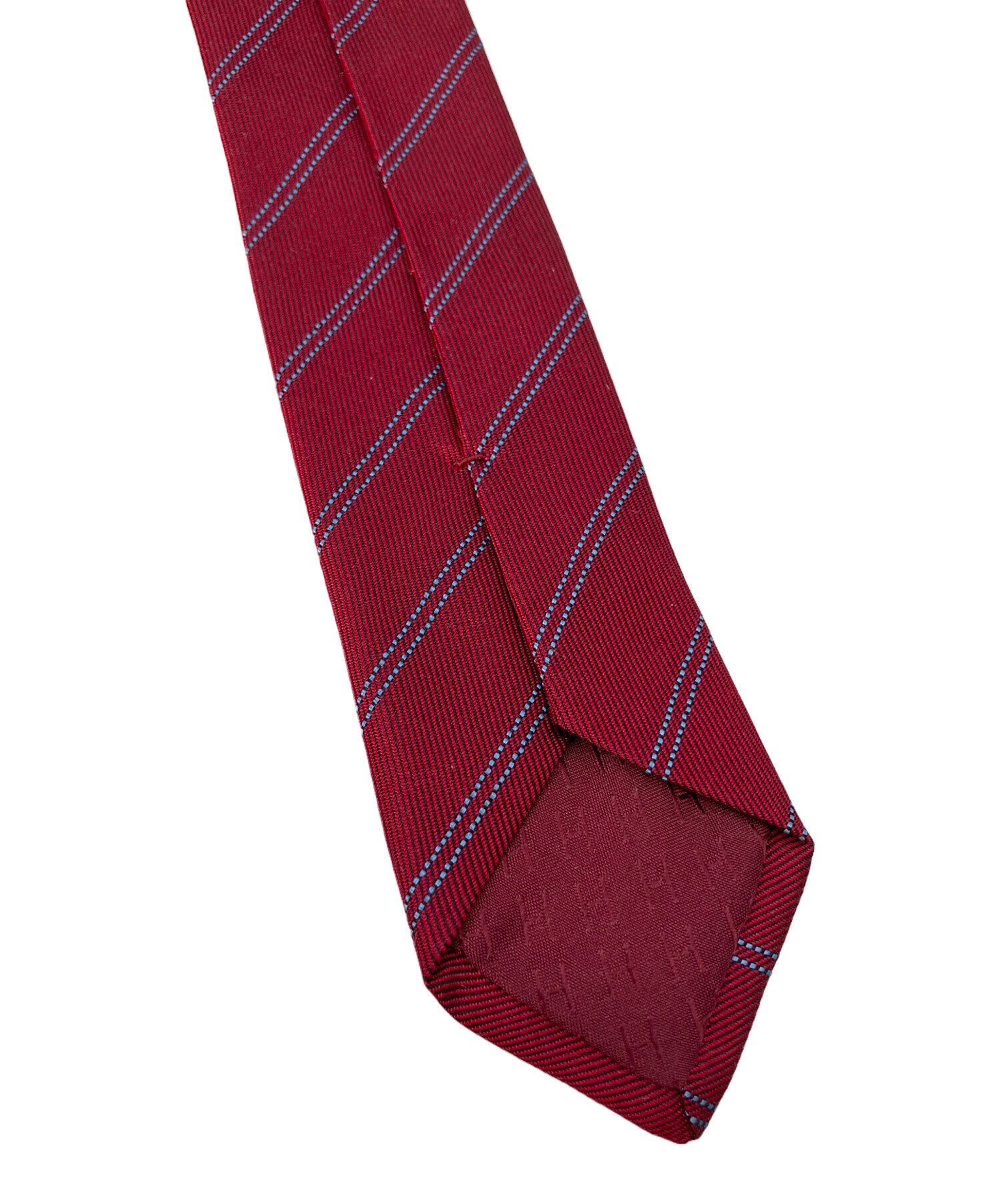 未使用 エルメス HERMES レッド チェック柄 ネクタイ 中古・古着通販】HERMES (エルメス) ネクタイ レッド サイズ:FREE 未