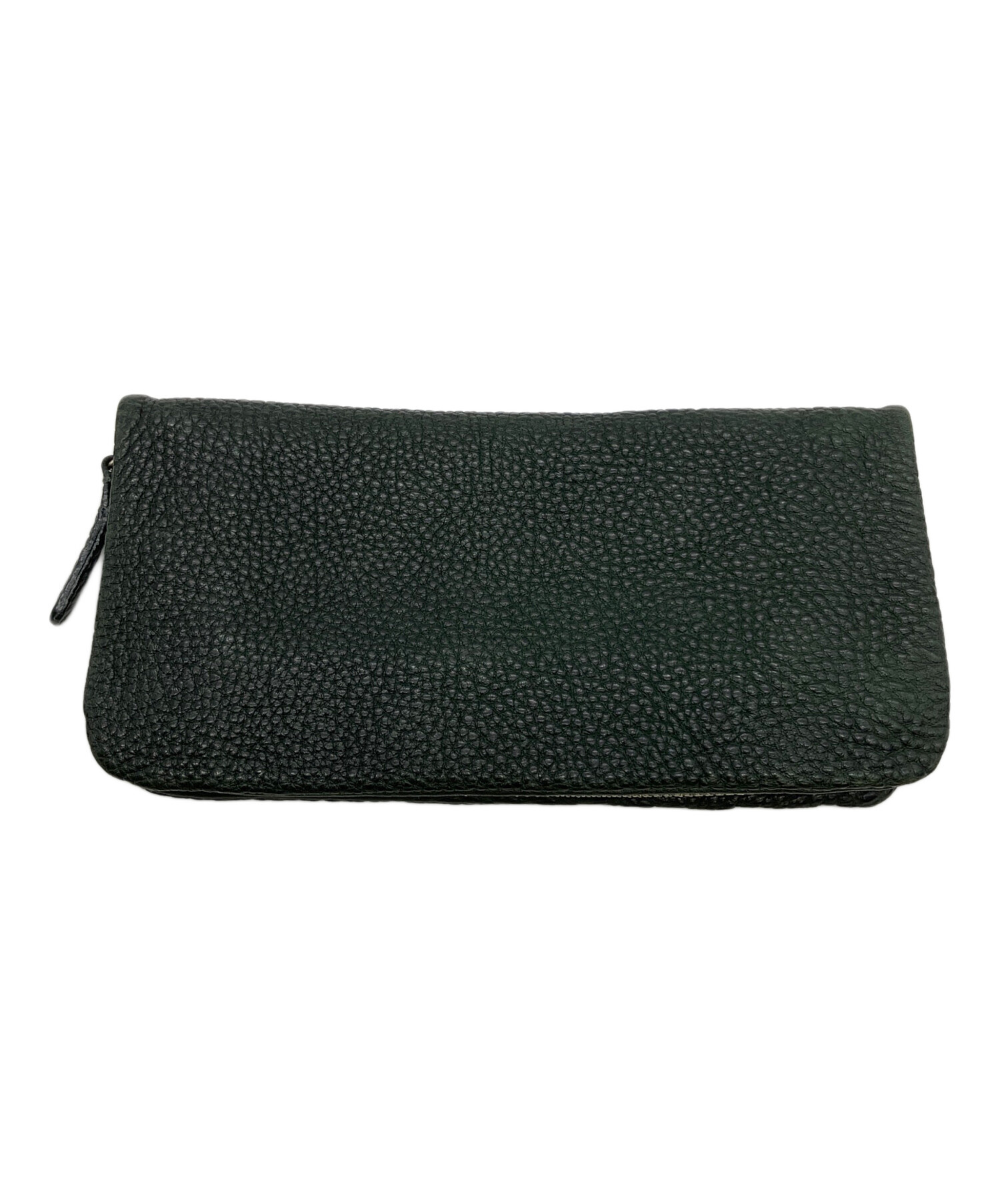 土屋鞄 トーンオイルヌメ2つ折り財布 限定色 ダークグリーン 数量限定色】トーンオイルヌメ がま口ポケット財布 – 二つ折り財布