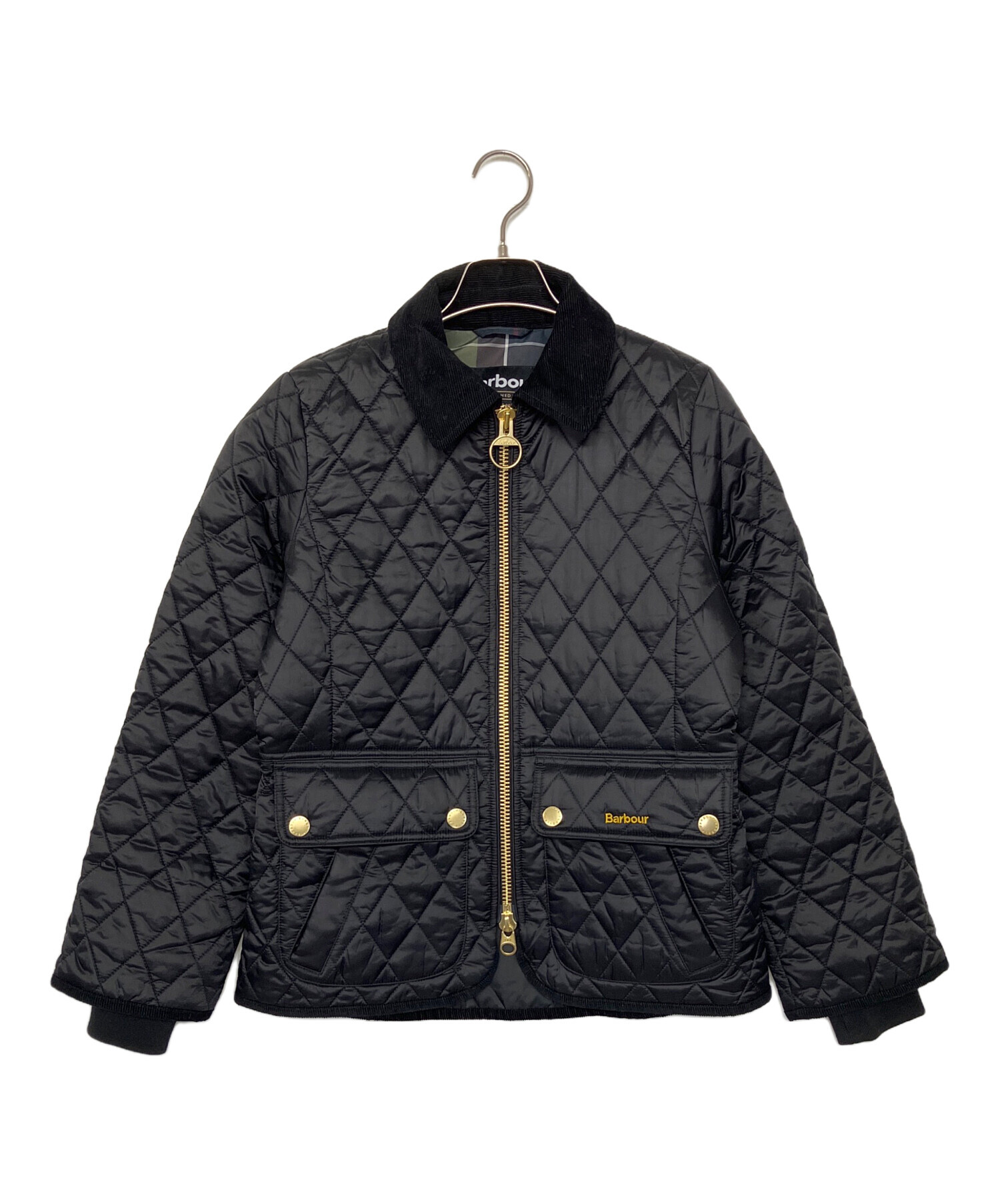 Barbour ブラック キルティングジャケット 36 Barbour (バブアー 