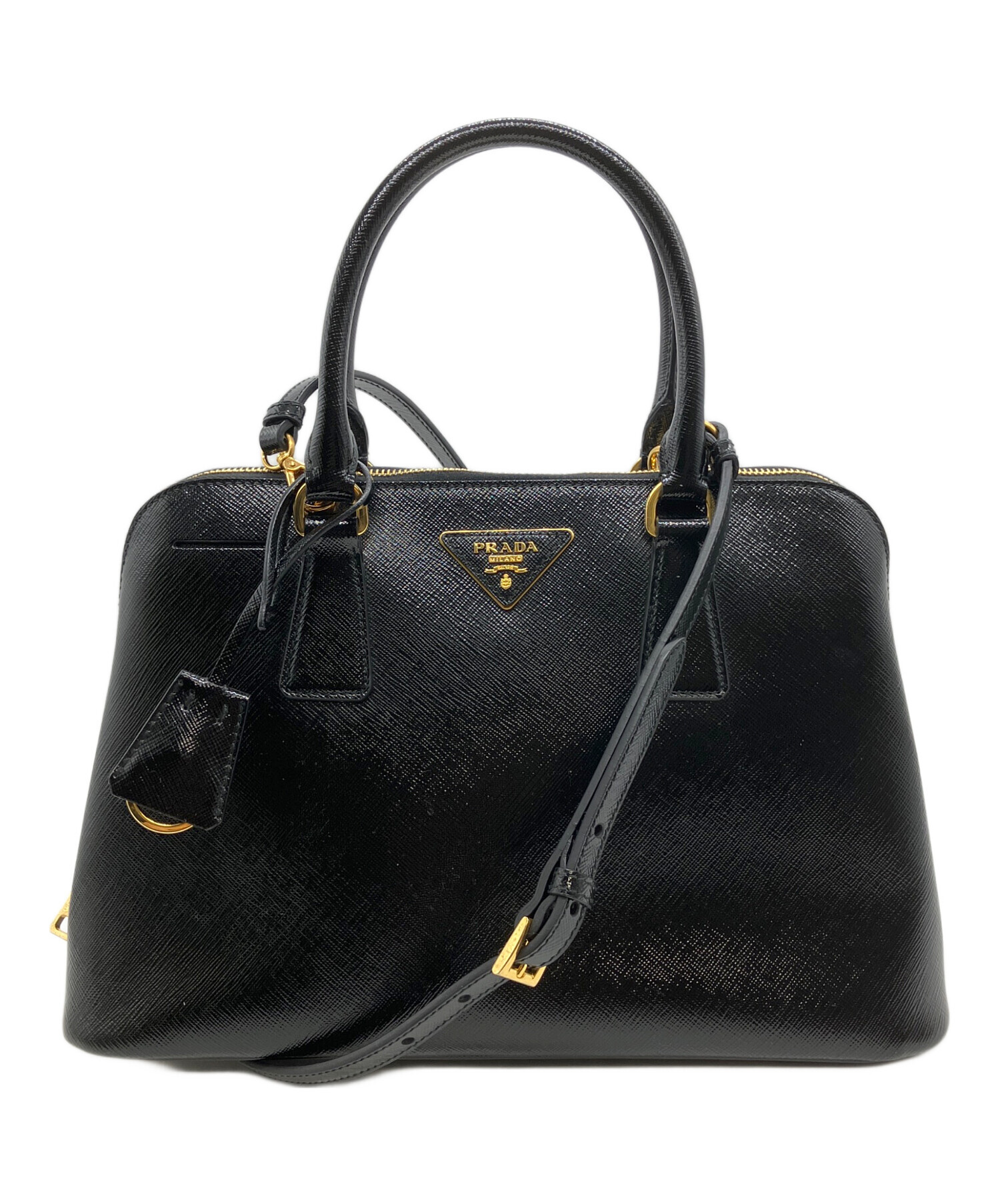 中古・古着通販】PRADA (プラダ) サフィアーノヴェルニーチェ 2WAY