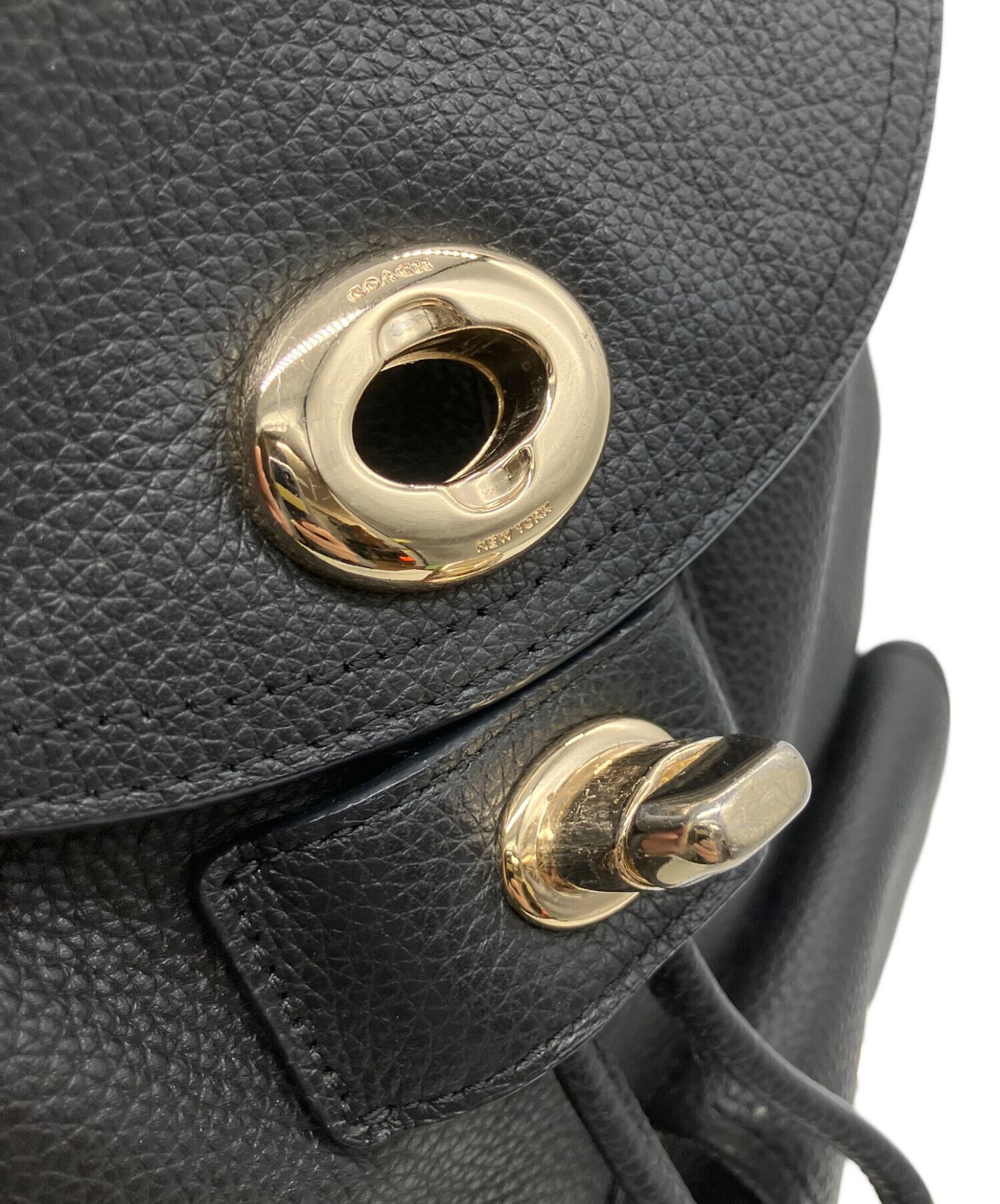 中古・古着通販】COACH (コーチ) リュック ブラック｜ブランド・古着