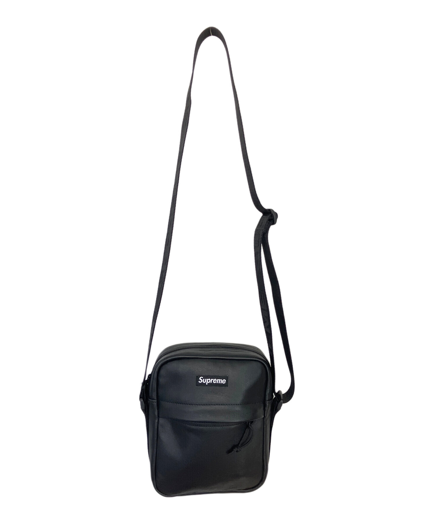 中古・古着通販】SUPREME (シュプリーム) 23AW レザーショルダーバッグ